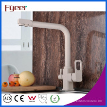 Fyeer Modern 3 Way Brass Kitchen Filter Faucet